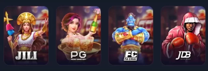 JILIX slots game selection showcasing multiple themes and jackpot features